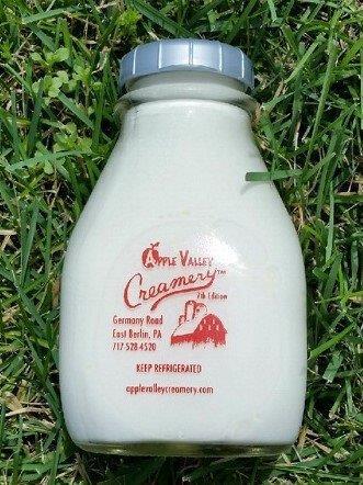 Pint HALF & HALF in Glass Bottle