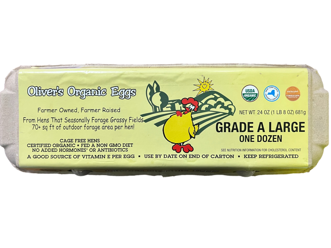 Oliver's Organic Large Brown Eggs