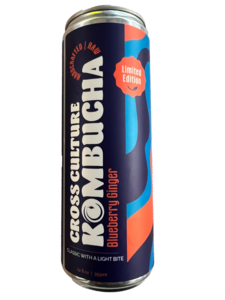 Cross Culture Blueberry Ginger Kombucha