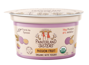 Organic Skyr Yogurt - Passion Fruit