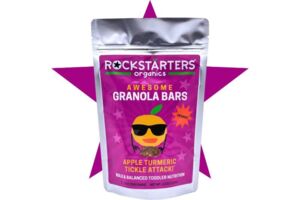 Rockstarters Organics Apple Turmeric Bars - SHORT DATED