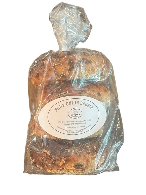 DoughCo ONION Bagel 4 Pack