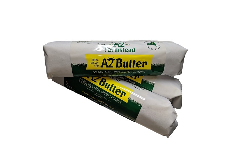 Family Farmstead Dairy Organic A2 Grass Fed Salted Butter - 1 Pound