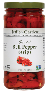 Jeff's Garden Roasted Bell Pepper Strips