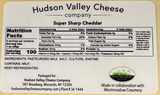 Hudson Valley Cheese Company 5 Year Old Cheddar