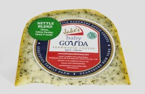 Jake's Gouda NETTLE BLEND - 8 Oz wedge