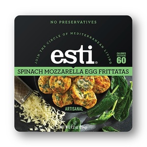 Esti Spinach and Mozzarella Egg Frittata
