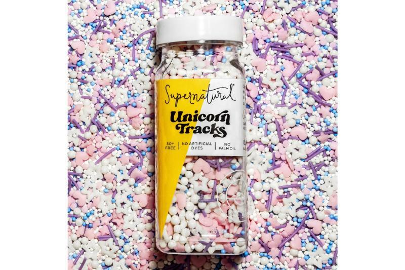 Supernatural - Dye-Free Unicorn Tracks Sprinkles